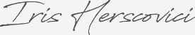 Dr. med. Iris Herscovici Unterschrift