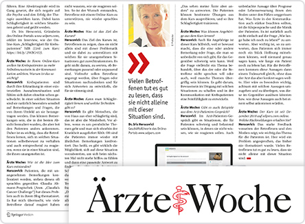 selpers in Ärzte Woche April 2019