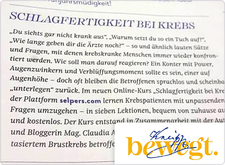 selpers in Kneipp Bewegt Mai 2019