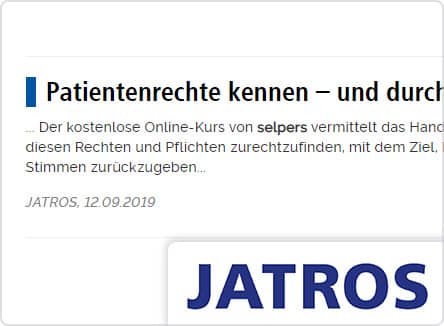 selpers in Jatros September 2019