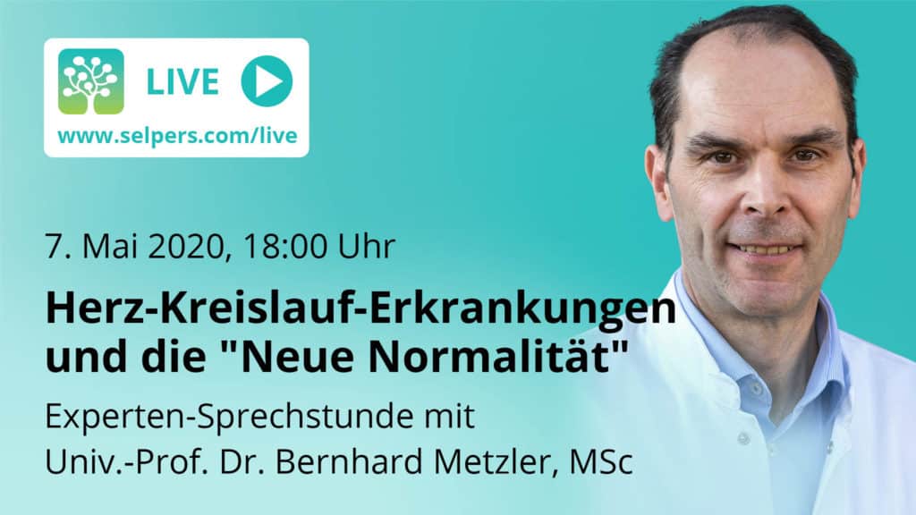 Experten-Sprechstunde: Herz-Kreislauf-Erkrankungen und die "Neue Normalität"