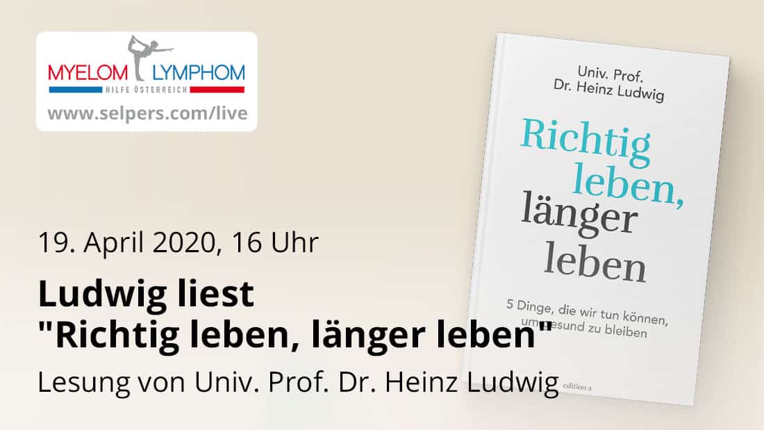 Ludwig liest „Richtig leben, länger leben“