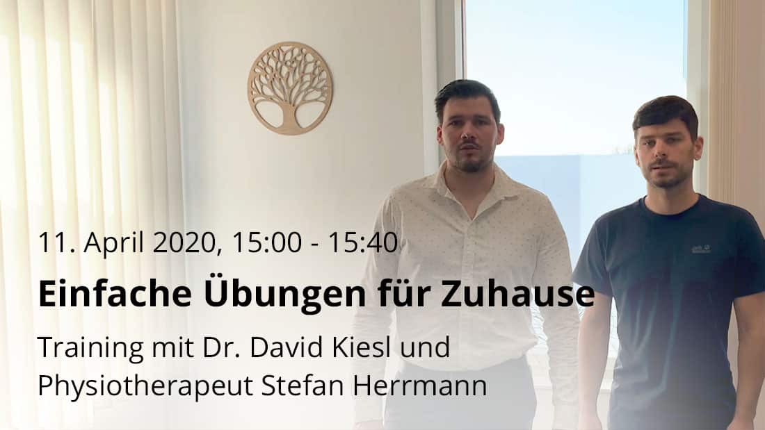 Online-Training: Einfache Übungen für Zuhause