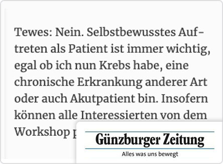 selpers in Günzburger Zeitung