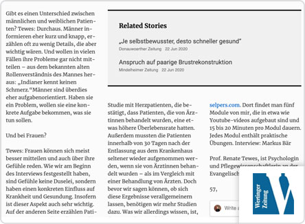 selpers in Wertinger Zeitung