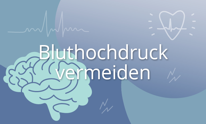 Header-Bluthochdruck-vermeiden Illustration: Bluthochdruck vermeiden. Bluthochdruck ist eine chronische Krankheit.