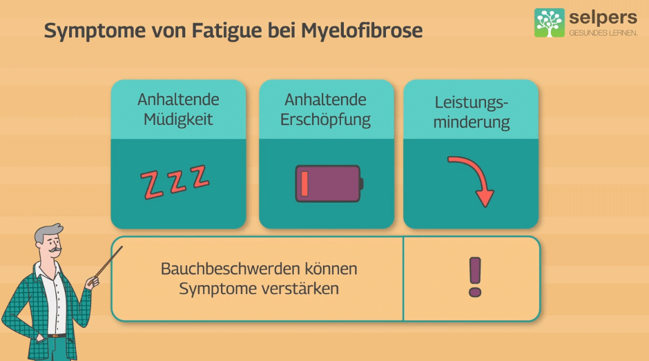 Erschöpfung bei Myelofibrose - Fatigue einfach erklärt selpers Erschöpfung bei Myelofibrose - Fatigue einfach erklärt selpers